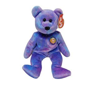 TY Clubby IV 8" Plush 2001 Stuffed Animal